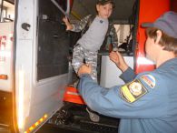 В ПСЧ-46 г. Пучежа проведена экскурсия для детей