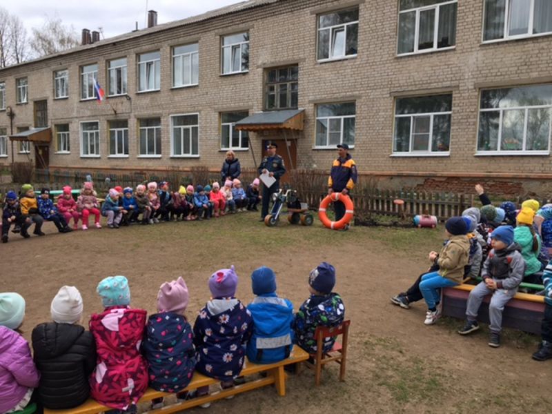 В детском саду города Пучежа проведены занятия!