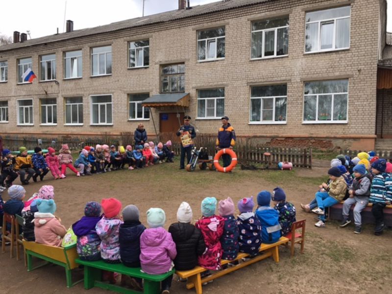 В детском саду города Пучежа проведены занятия!
